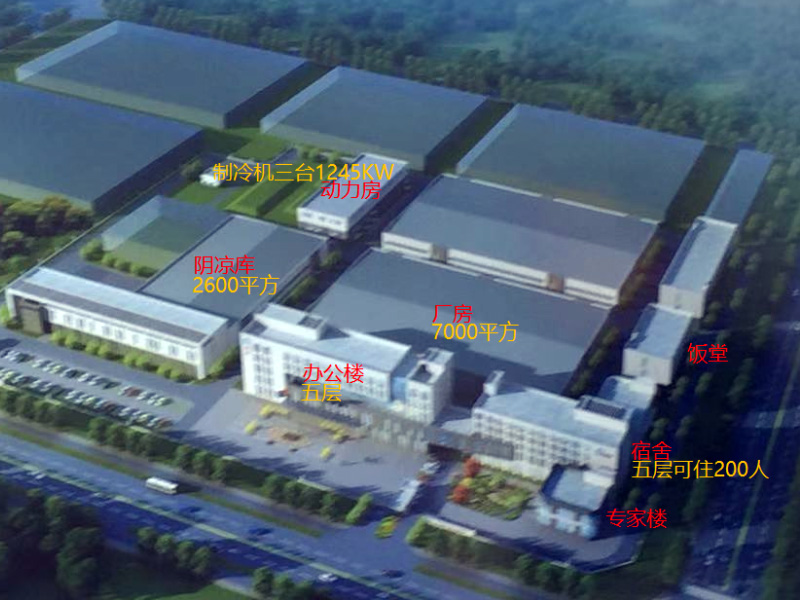 制藥廠(chǎng)公司宿舍樓食堂空調(diào)、熱水項(xiàng)目