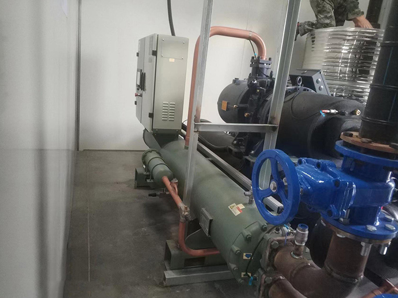 貴州千葉藥品包裝螺桿式冷水機組項目圖片2