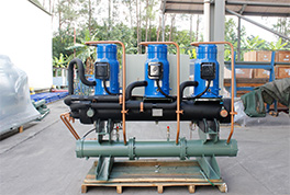 恒星定制冷水機(jī)組，三個(gè)渦旋機(jī)動(dòng)力更猛